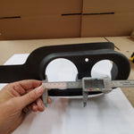 OEM FXDL Dyna Low Rider Tank Dash Console Cover Wrinkle Black 2006^ 70900387