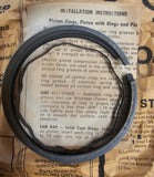 OEM Harley Davidson AMF NOS 0.05" Piston Rings NOS Ironhead Sportster 22361-57A
