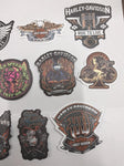 50 Assorted Harley Motorcycle Stickers Chopper Ladies Eagles Ride Skulls Garage