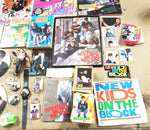 New Kids on the Block Picture Pins Books Cassette Tapes Patch Watch Action Figur