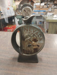 Vtg EMPTY1963 Jim Beam Nevada Centennial 1864-1964 Whiskey Decanter Regal China
