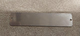 Vtg J Hook Air Cleaner Tag Silver Panhead Knucklehead Flathead UL Linkert