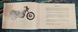 1975 Norton Triumph Trident T160 Maintenance Owners Handbook Manual 00-4222