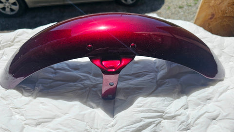 OEM Harley Davidson Mysterious Red Sunglo Front Fender FXDF Fat Bob 58900106DSW