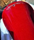 OEM NOS Harley Davidson Lava Red Sunglo Front Fender Sportster XL Dyna 2004 fACT