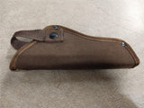 Left Vintage Made In USA Bucheimer 626-2 Brown Nylon Shooting Holster