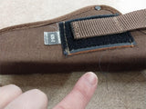 Left Vintage Made In USA Bucheimer 626-2 Brown Nylon Shooting Holster