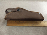 Left Vintage Made In USA Bucheimer 626-2 Brown Nylon Shooting Holster