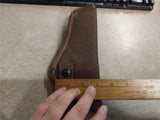 Left Vintage Made In USA Bucheimer 626-2 Brown Nylon Shooting Holster