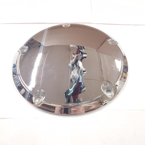 Harley Multi-Fit 5-hole Chrome Derby Cover 1999^ EVO 1988-1996 TWIN CAM 25415-99
