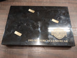 1933 Motorcycle Side/Car Bank Ultra Classic Marble Granite Base Harley