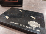 1933 Motorcycle Side/Car Bank Ultra Classic Marble Granite Base Harley
