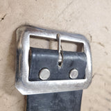 VTG George Lawrence .45 Caliper Cartridge Ammo 34-38" Black Brown Leather Belt