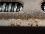Antique Car Jack Auto Specialties MFG 00? St Joesph Nick No 41?  5J340?
