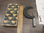 Vtg Brown & Sharpe 2-3 Micrometer Slant/Line #599-30-6 Box Fixed Friction