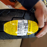 OEM Dunlop Rear Tire D401 160/70B17 Blackwall Harley 2012-16 FLD DYNA SWITCHBACK