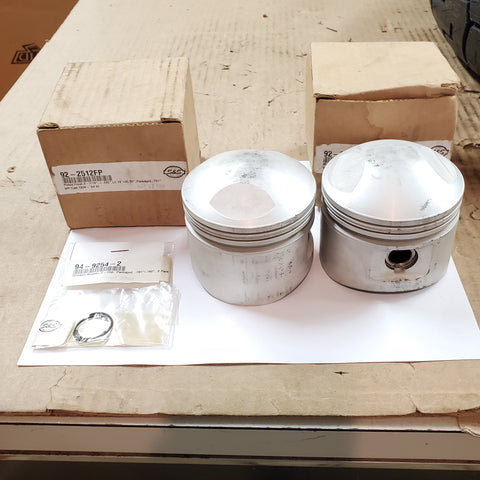 S&S Cycle 3 7/16 Pistons 92-2512 Shovelhead Panhead .020 Bore Harley Pair