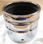 New Screamin' Eagle NOS OEM Harley 2007-2016 Touring 4 " Muffler End Caps Piston