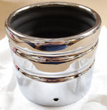 New Screamin' Eagle NOS OEM Harley 2007-2016 Touring 4 " Muffler End Caps Piston