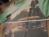 Savvy Sportswear Vtg Car 1970s? Photo Realism T-Shirt Polyester Large 1931 Ford