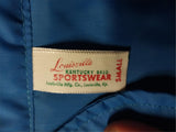 Vintage 1960s Racing Striped Windbreaker Jacket Small Sportwear Jacket Nylon