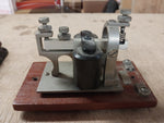 Early Vtg Western Electric Company 2 Piece Telegraph Morse Code 150 OHMS & 2 OHM
