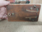 Early Vtg Western Electric Company 2 Piece Telegraph Morse Code 150 OHMS & 2 OHM