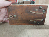 Early Vtg Western Electric Company 2 Piece Telegraph Morse Code 150 OHMS & 2 OHM