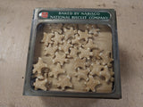 Vintage Nabisco Wooden Box Glass Top Display Case National Biscuit Company