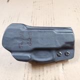 Taurus G-2-C IWB shooting holster matte black & black carbon fiber 1.75" Right