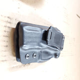 Taurus G-2-C IWB shooting holster matte black & black carbon fiber 1.75" Right