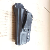 Taurus G-2-C IWB shooting holster matte black & black carbon fiber 1.75" Right
