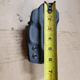 Taurus G-2-C IWB shooting holster matte black & black carbon fiber 1.75" Right