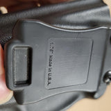 Taurus G-2-C IWB shooting holster matte black & black carbon fiber 1.75" Right