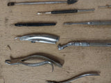 Vintage Dentist Tools Rare Stainless Plyers Extractors 23+ Dentistry Instruments