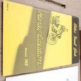NOS OEM Riders hand book Hummer Model 165 supplement Operating Care Instructions