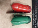 Vintage Delta Boat Bow Light Set Pair of Red/Green Navigation