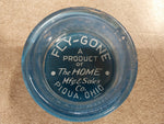 Vtg Fly Gone Blue Dish Bug Catcher The Home Mfg & Sales Co. Ohio