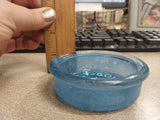 Vtg Fly Gone Blue Dish Bug Catcher The Home Mfg & Sales Co. Ohio