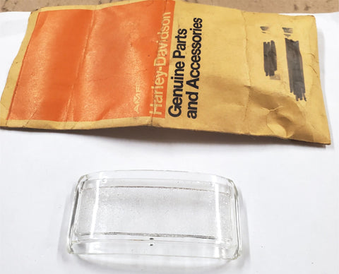 NOS OEM Harley panhead taillight lens license plate light shovelhead 68093-55