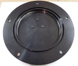 New! Chrome Skull Willie G Black 5 Hole Clutch Derby Cover Harley M8 Softail FLH