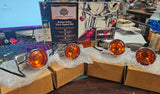 OEM Harley Davidson Amber Bullet Turn Signal Kit NOS FLHT Electra Glide 69337-03