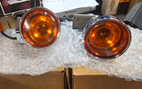 OEM Harley Davidson Amber Bullet Turn Signal Kit NOS FLHT Electra Glide 69337-03
