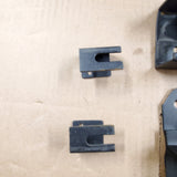 Quick Detach EZ Brackets Harley Softail Fatboy Heritage Saddlebag Mounts Ghost