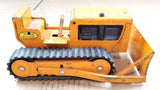 Vtg 1950s Pressed Steel Tonka Bulldozer No 100 Orange 9" Heavy Equipment tin toy