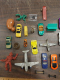 Matchbox Tootsie Airplane Animals Action Figures Cars Miscellaneous Lot Toys