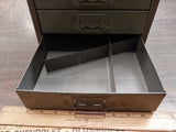 Vintage Metal Hardware Union Chests Utility Cabinet Model No. 410 4 Drawer
