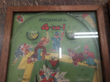 Vintage Antique 1933 Poosh-M-Up Glass Wood Baseball Pin Ball Tabletop 4 in1