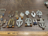 Vtg Massive 1/24 Slot Car 100's Parts Chassis Motors Tires Gears Restoration