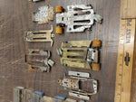 Vtg Massive 1/24 Slot Car 100's Parts Chassis Motors Tires Gears Restoration